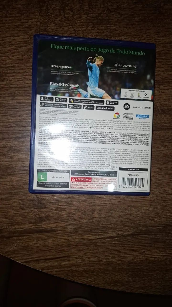 fifa 24 ps5 br mídia física - Foto 3