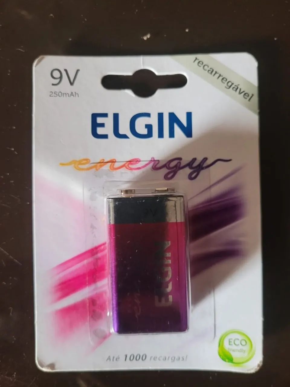 Bateria 9v - Elgin - Recarregável  - Foto 2