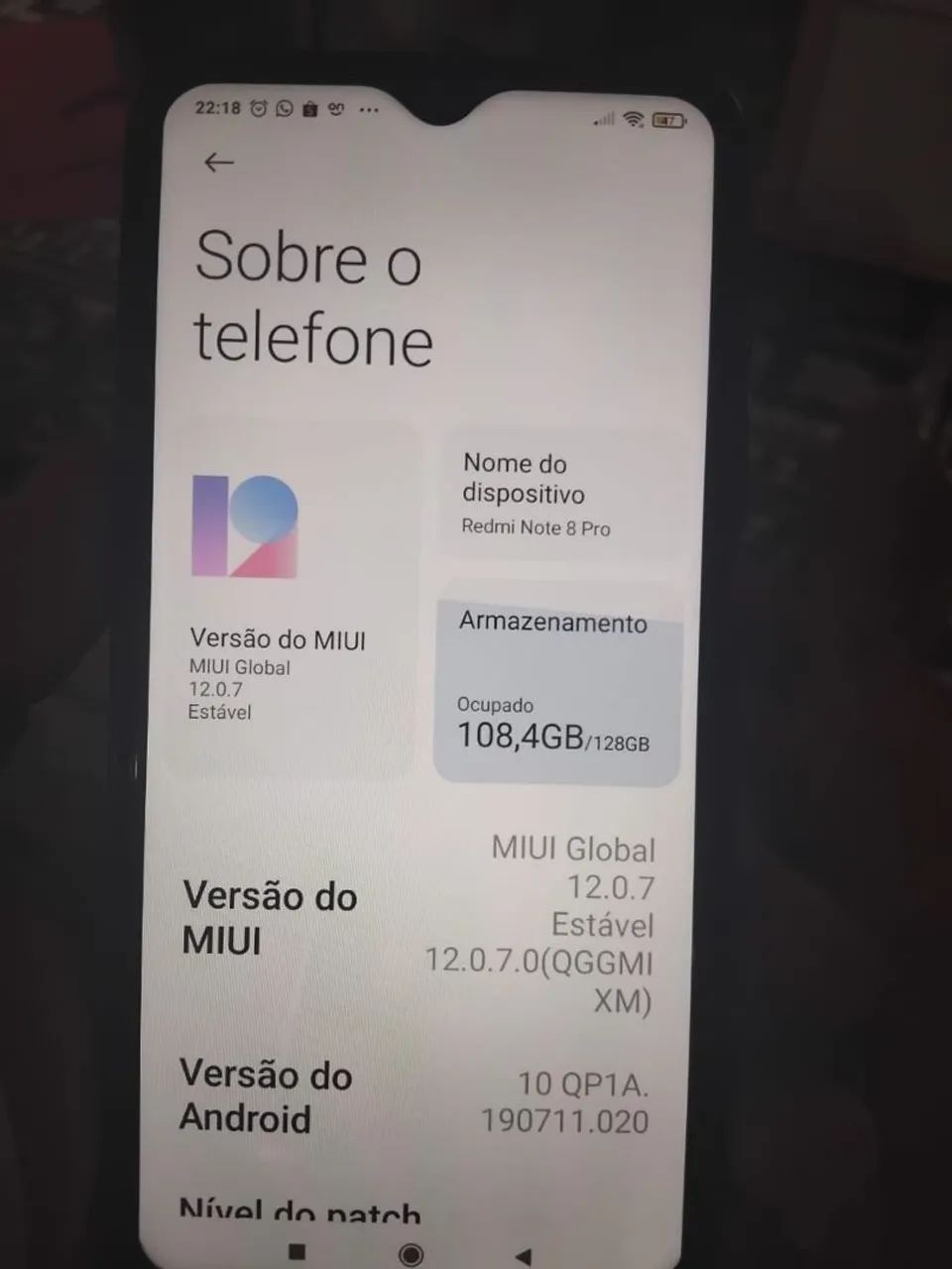 CELULAR XIAOMI REDMI NOTE 8 PRO