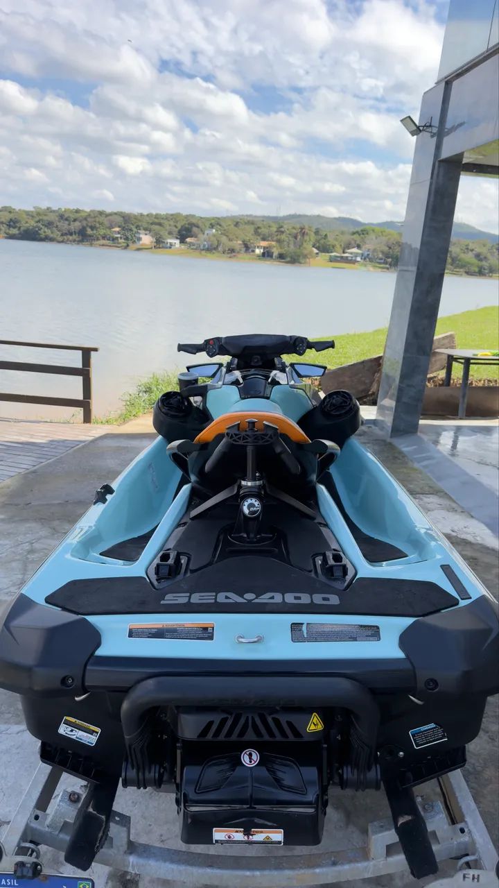 Jet ski sea doo wake 170 2022 som carretinha - Foto 10