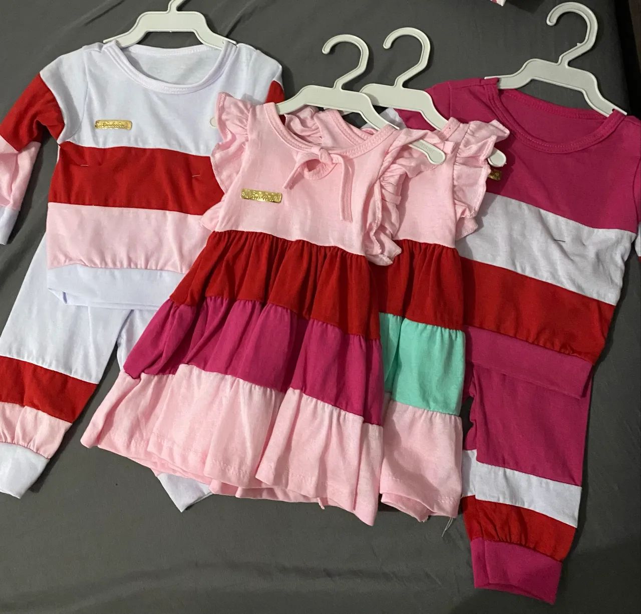 Combo roupas de bebê (novas) - Foto 3