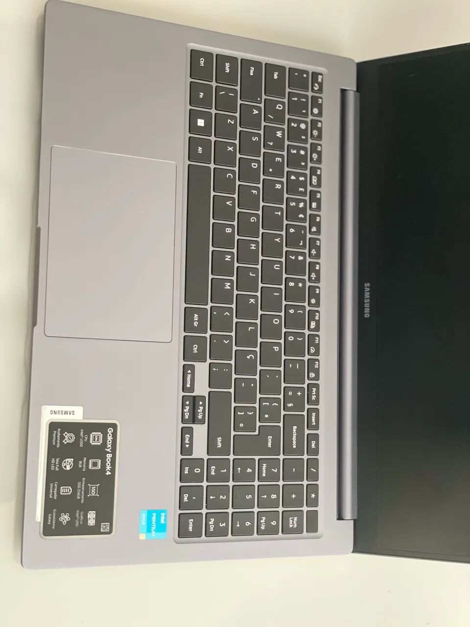 Notebook Samsung Galaxy Book4 U300 8GB RAM 256GB SSD - Impecável - Foto 4