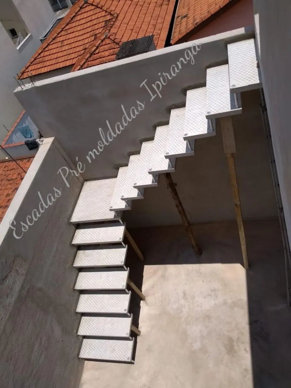 Escadas pré moldadas de Concreto Ipiranga 