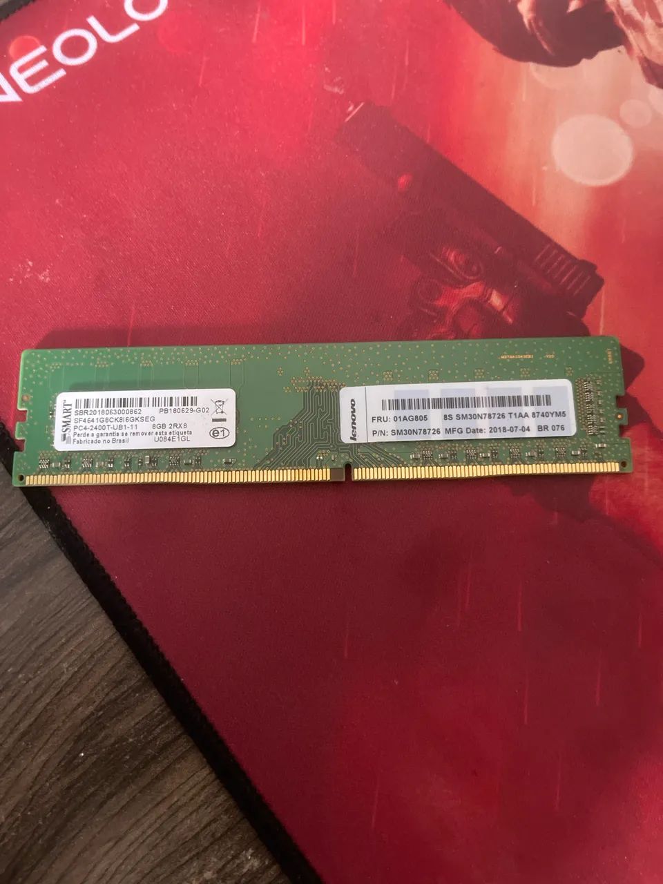 8GB RAM DDR4 2400MHZ