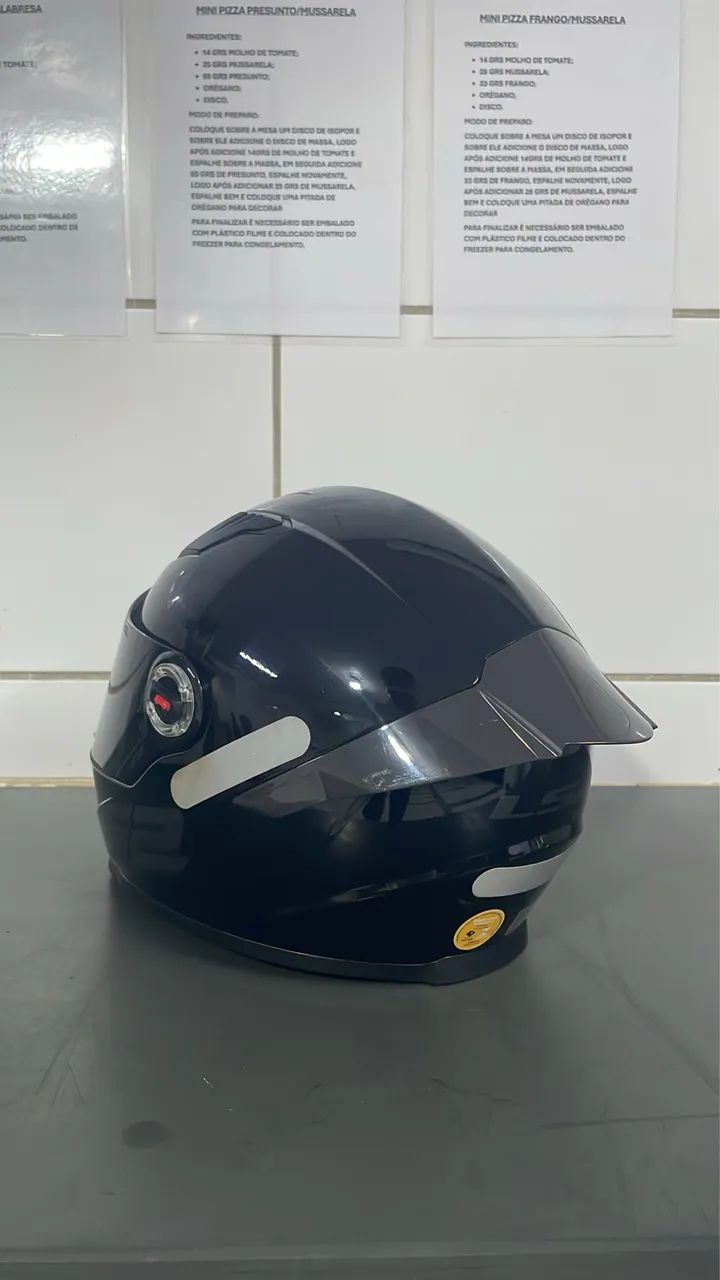 CAPACETE LS2 BLACK (NF) - Foto 2