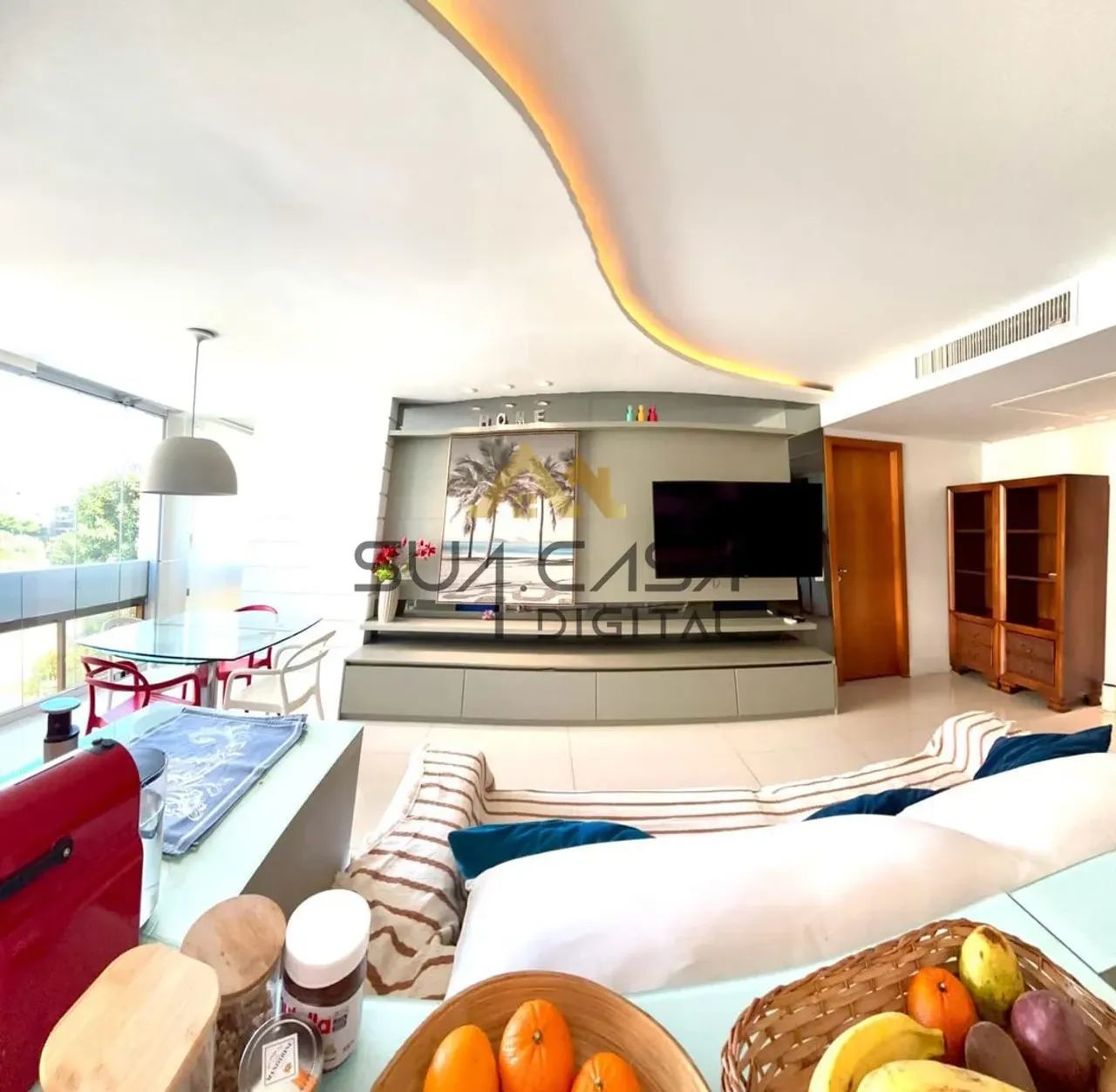 Apartamento com 2 suítes + escritório à venda na Orla da Barra da Tijuca, Rio de Janeiro - 1