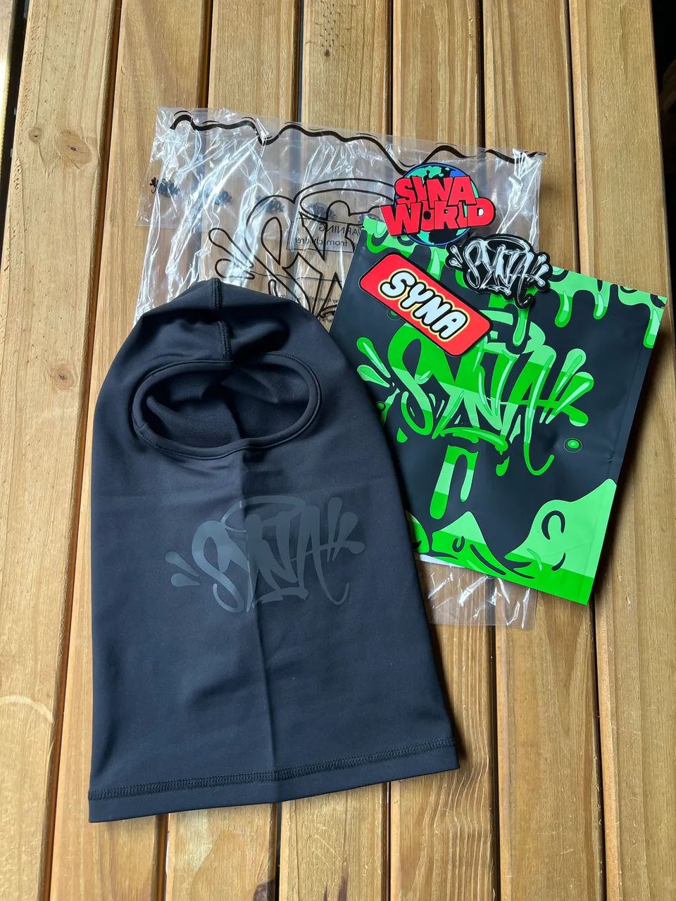 Balaclava Synaworld All Black - Foto 2