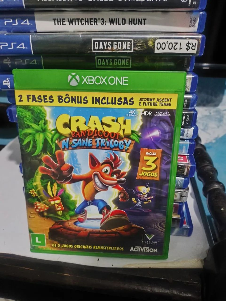 Crash trilogia Xbox one 