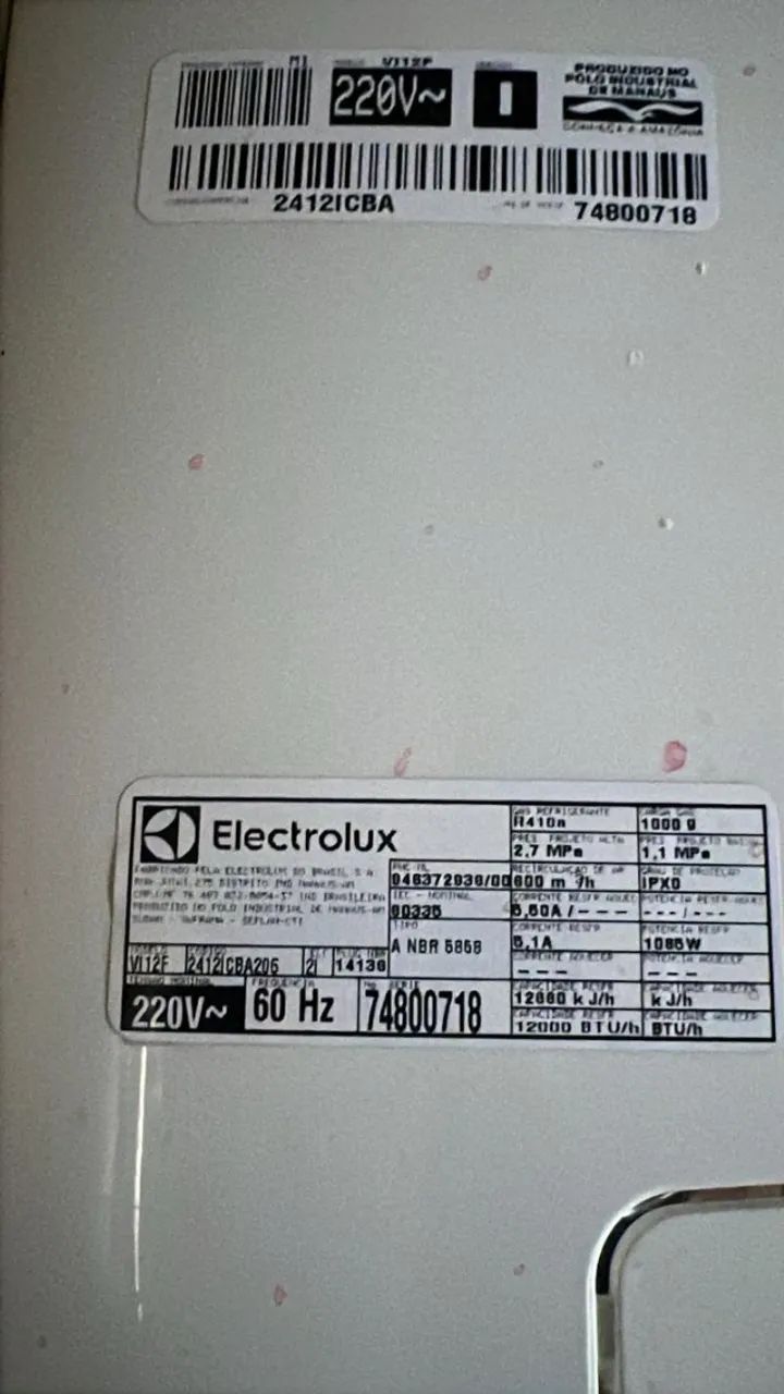 AR CONDICIONADO ELECTROLUX 12.000 BTUS - Foto 4
