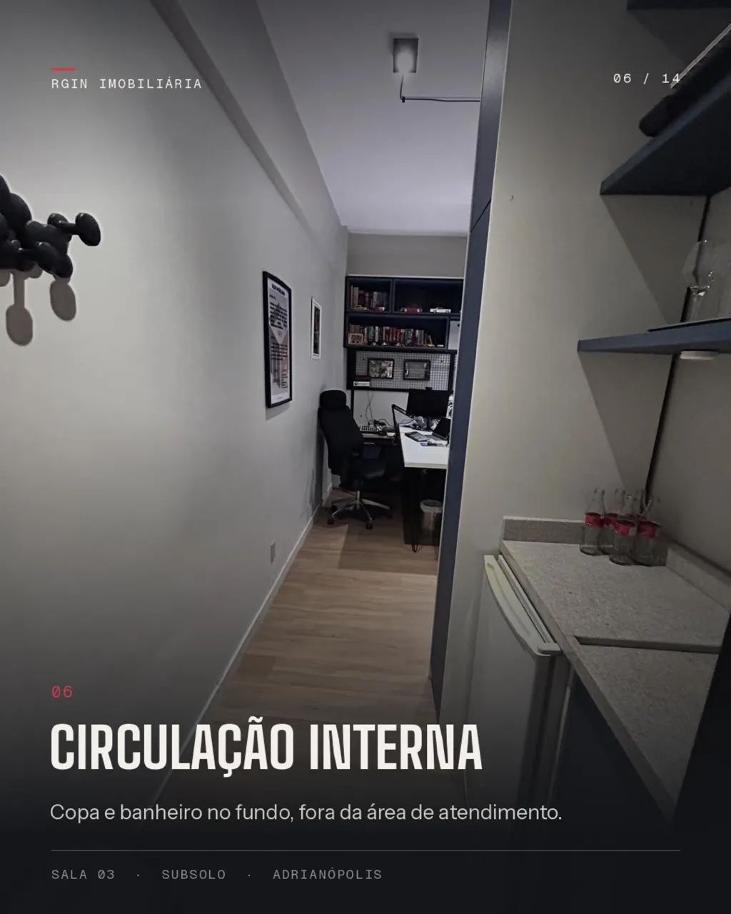Vendo Escritório Mobiliado no Adrianopolis  - Foto 3