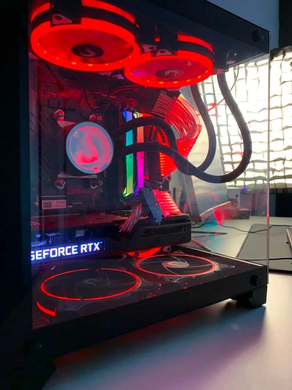 PC COMPLETO COM RTX3060 12GB 16GBDDR4 MONITOR CURVO - Foto 5
