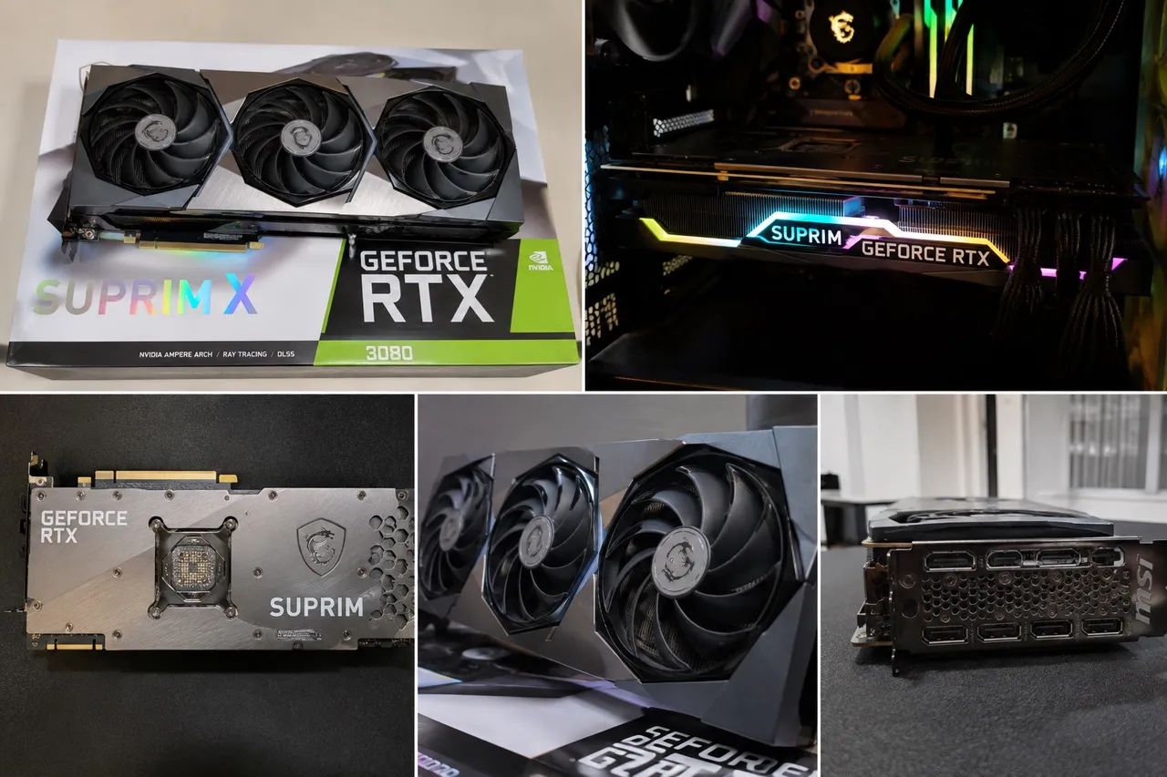 Rtx msi 3080 suprinX  - Foto 2