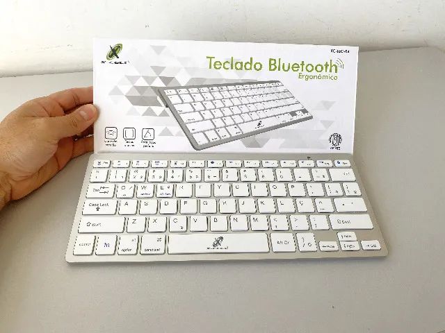 Teclado Bluetooth X-CELL XC-TEC-04 - Slim, Sem Fio, ABNT2 - Foto 2