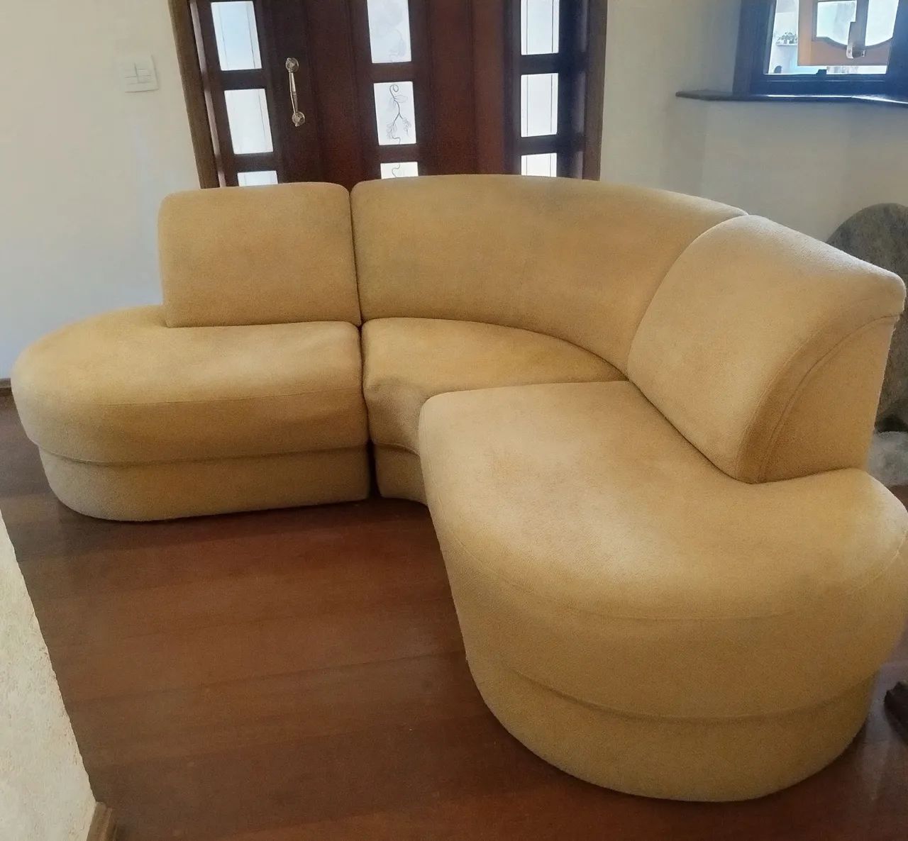 SOFA DE CANTO SEM BRAÇOS 2 M X 2 M ENVIO