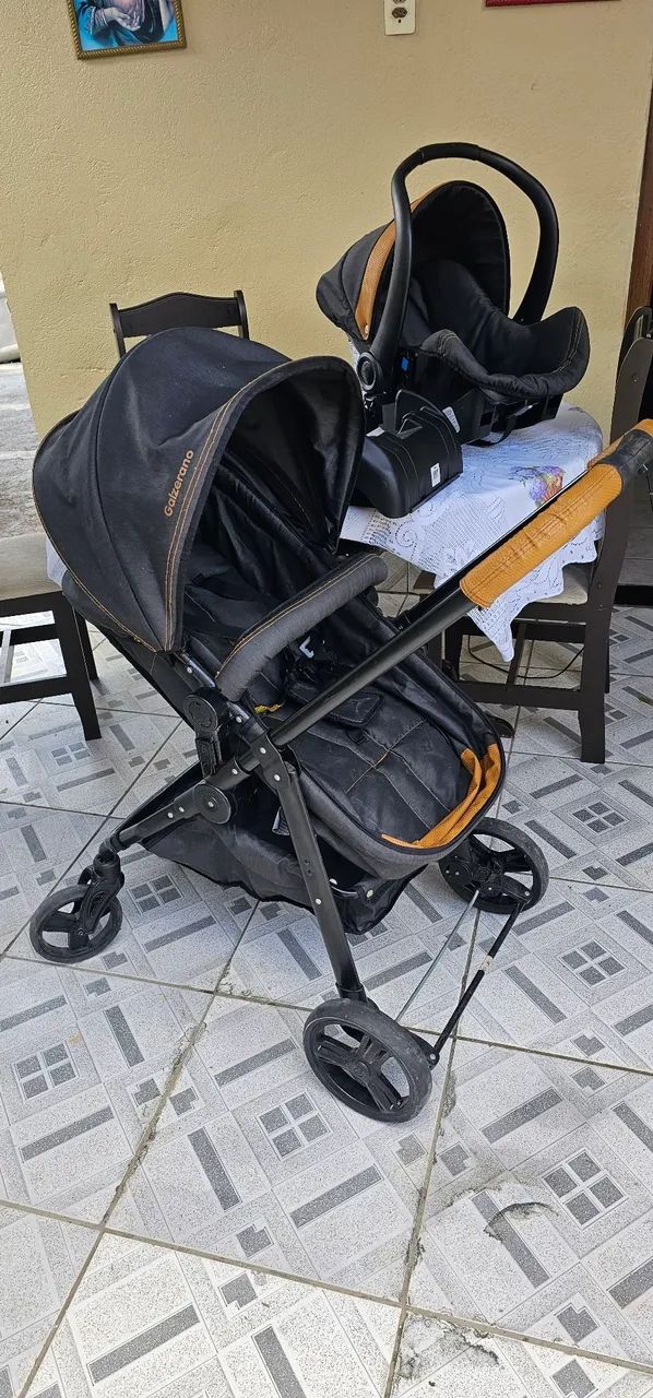 Carrinho e bebê conforto completo   - Foto 2