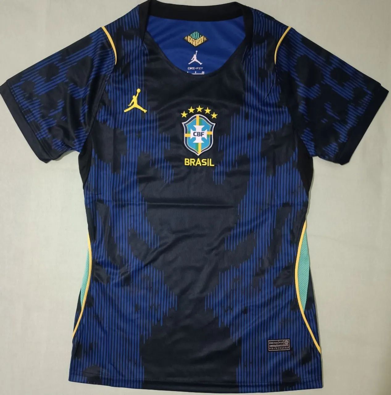 Camisa Feminina Azul do Brasil Copa 2026