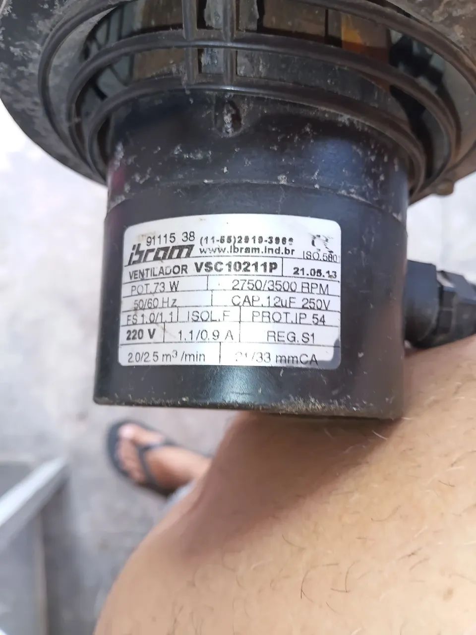 ventilador IBRAN VSC10211P - Foto 5