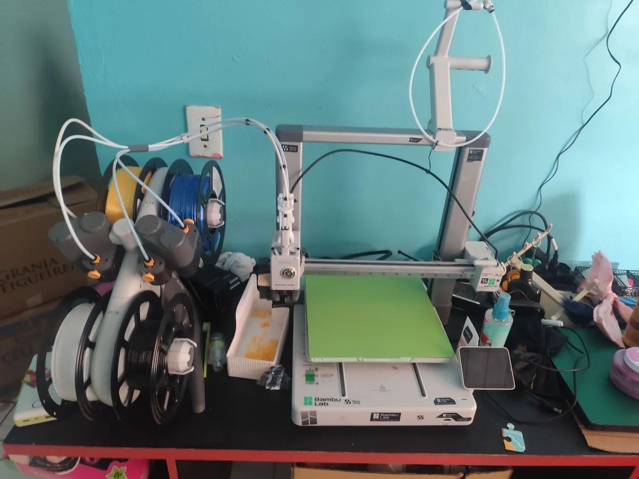Impressora 3d bambu Lab A1, combo - Foto 4