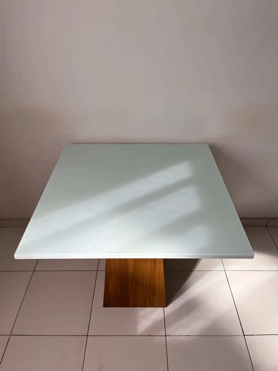 Mesa de Jantar 4 Lugares com Tampo de Vidro - Foto 5