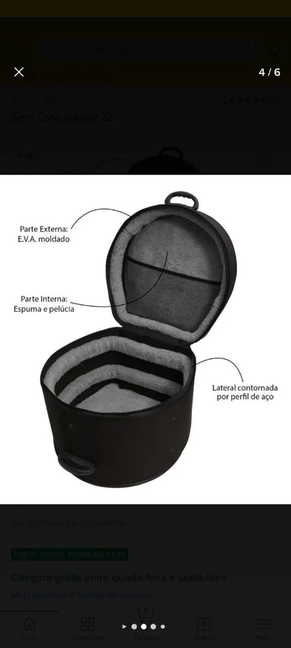 Case bumbo 22 Solid - Foto 3