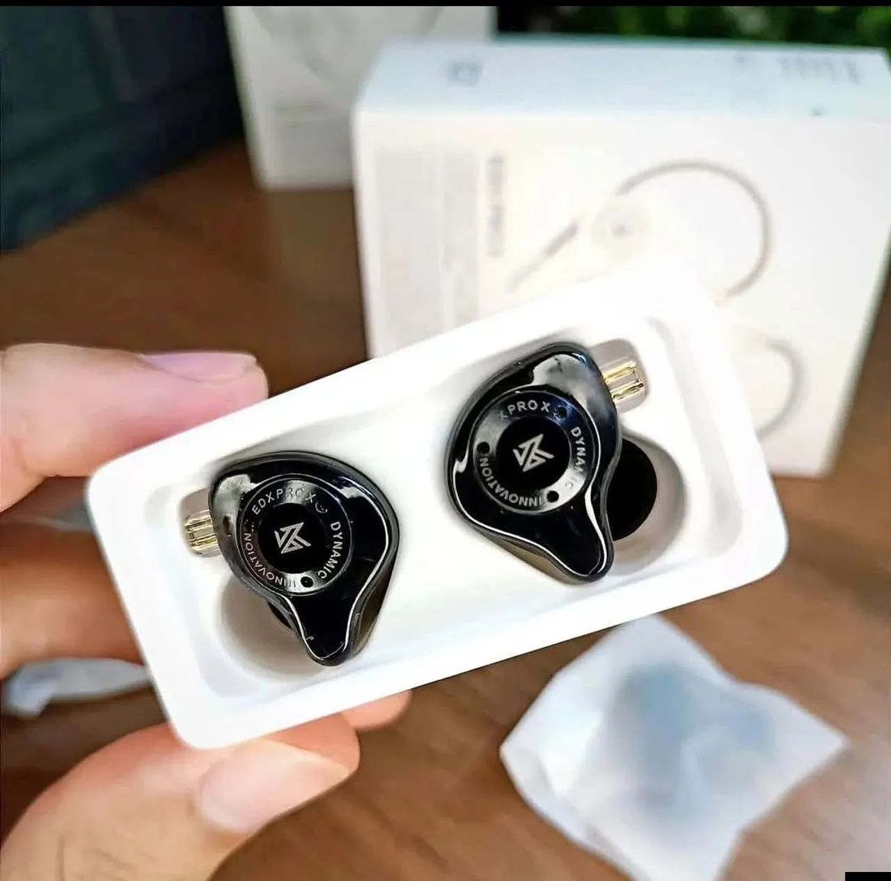 Fone de Fio Retorno de palco KZ EDX Pro X