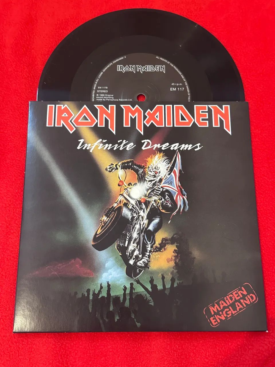 Iron Maiden Disco vinil Lp infinity Dream  - Foto 4