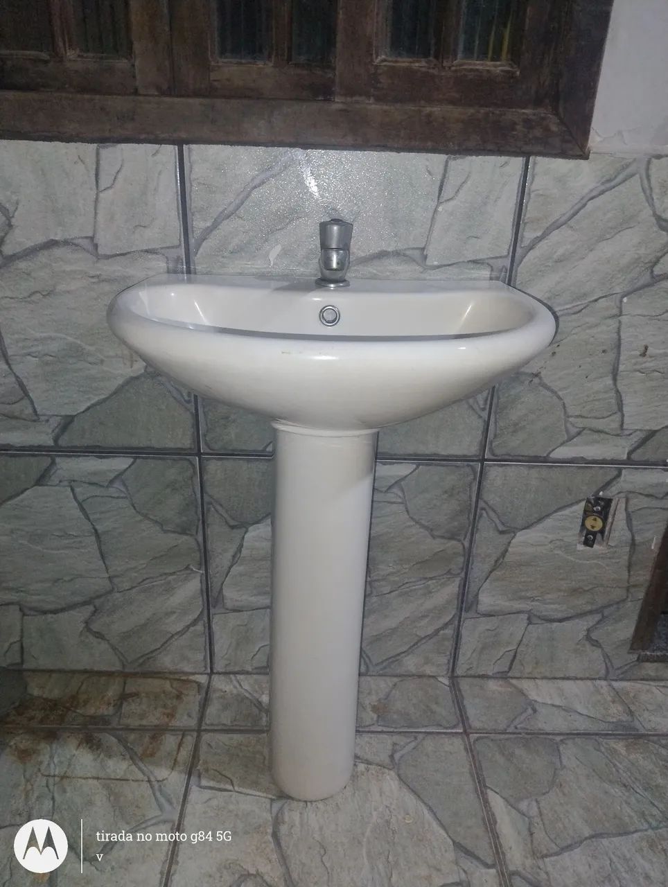 Lavatório Celite - Com coluna e torneira  - Foto 3