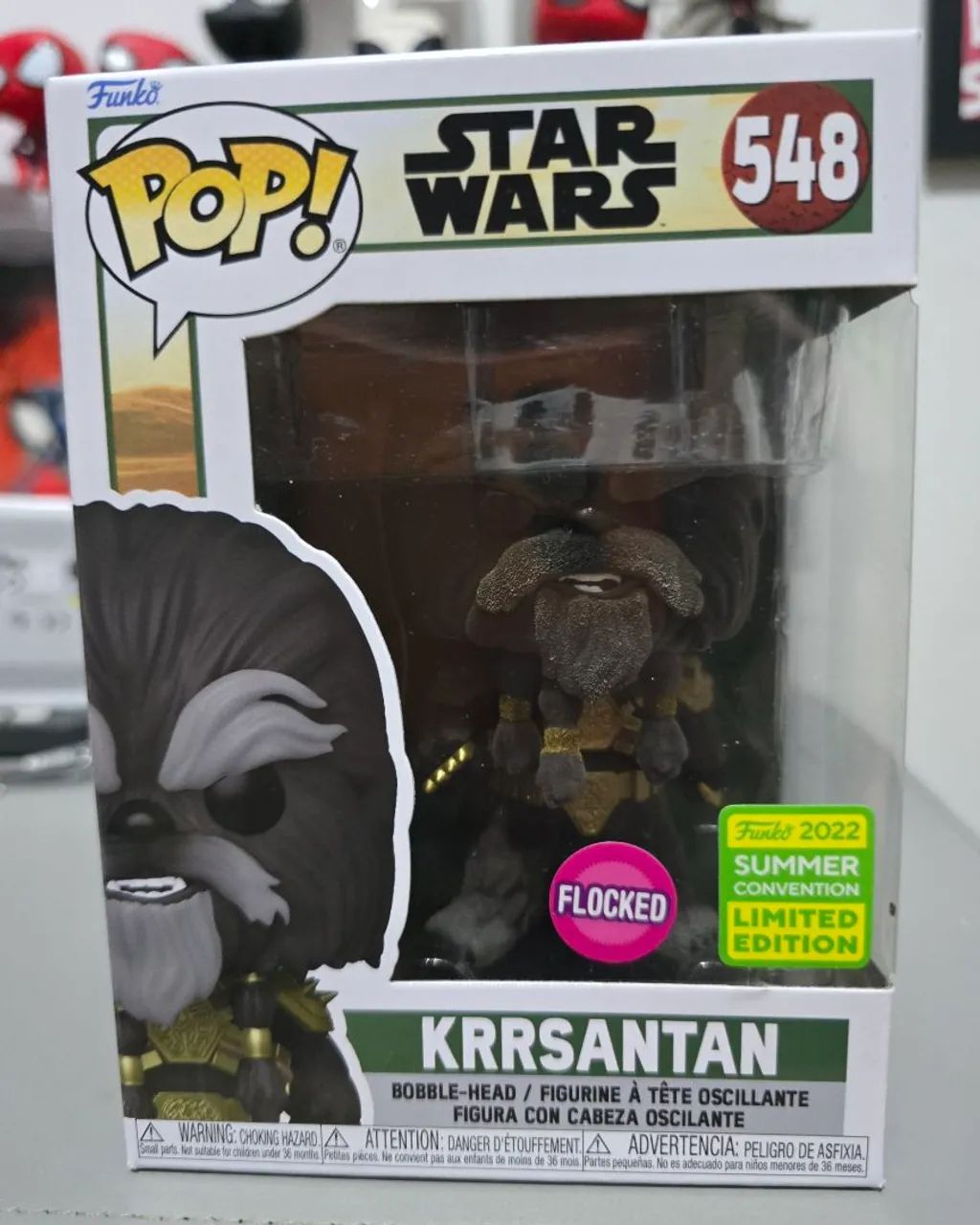 Funko Pop! Star Wars Krrsantan Flocked #548