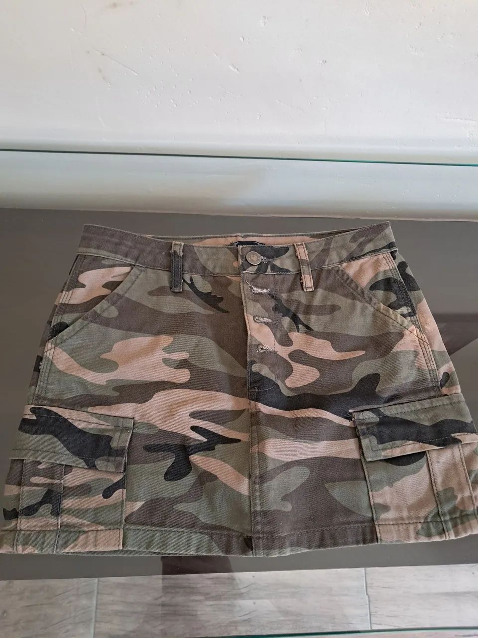 Saia cargo camuflado 