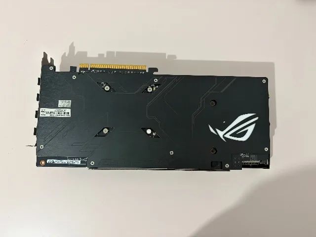 Placa de Vídeo RX 580 8GB Asus ROG Strix Gaming (Raridade) (Original ...