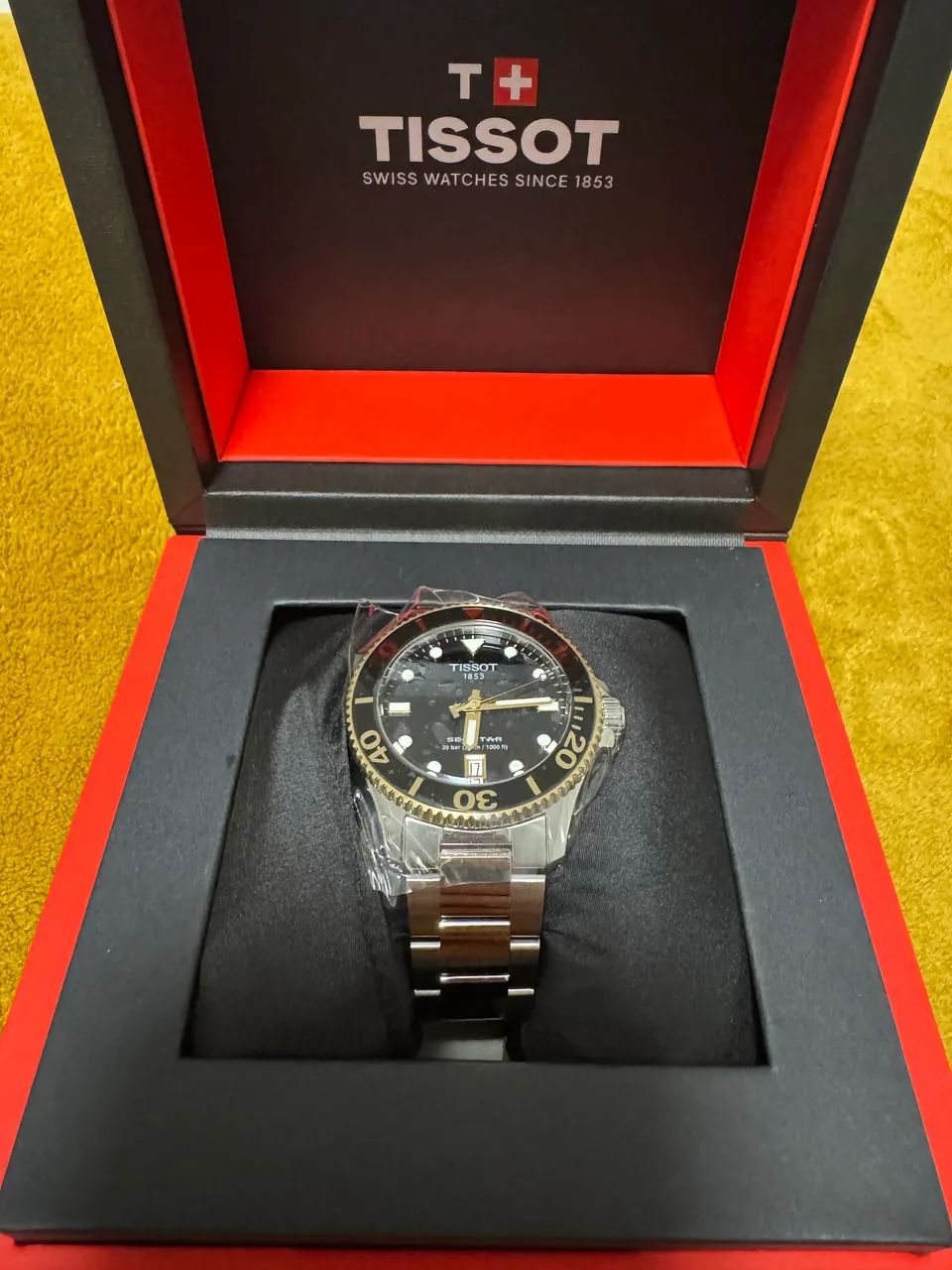 Relogio Tissot Seastar 1000 36mm original pouquíssimo uso - Foto 4
