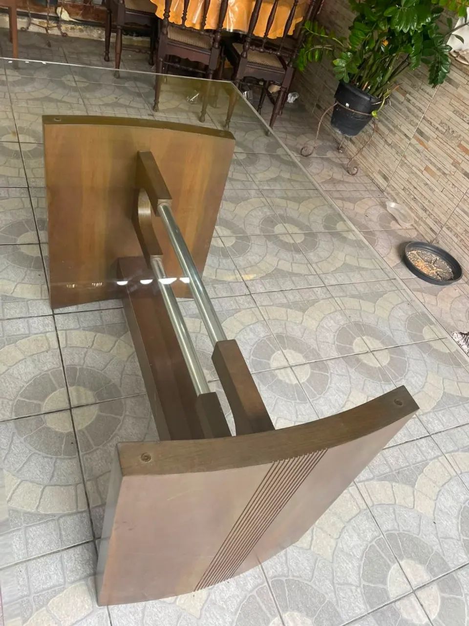 Vendo mesa de vidro (para 6 cadeiras ) - Foto 5