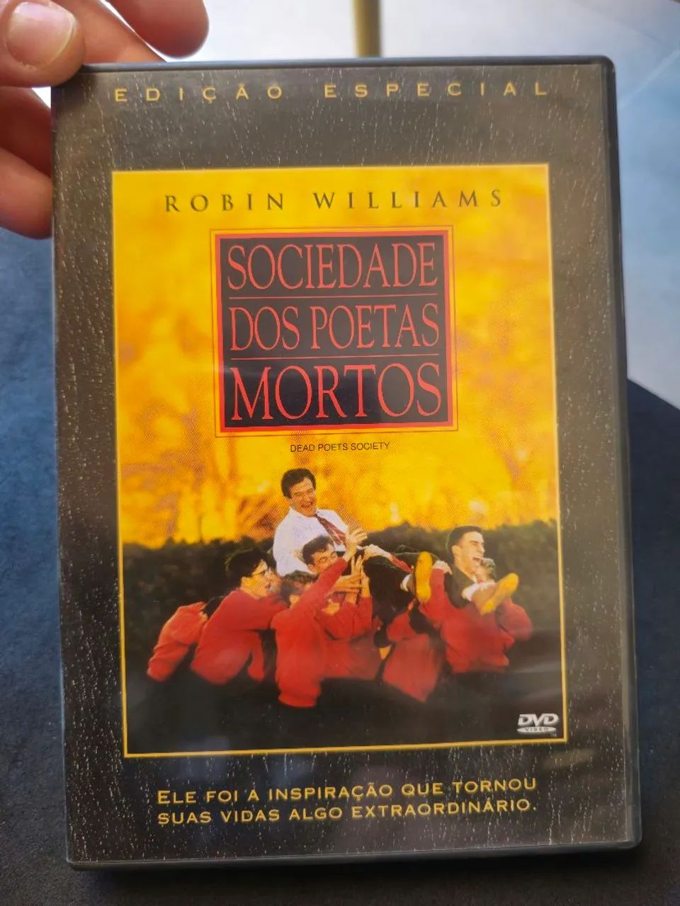 DVD Sociedade dos poetas mortos