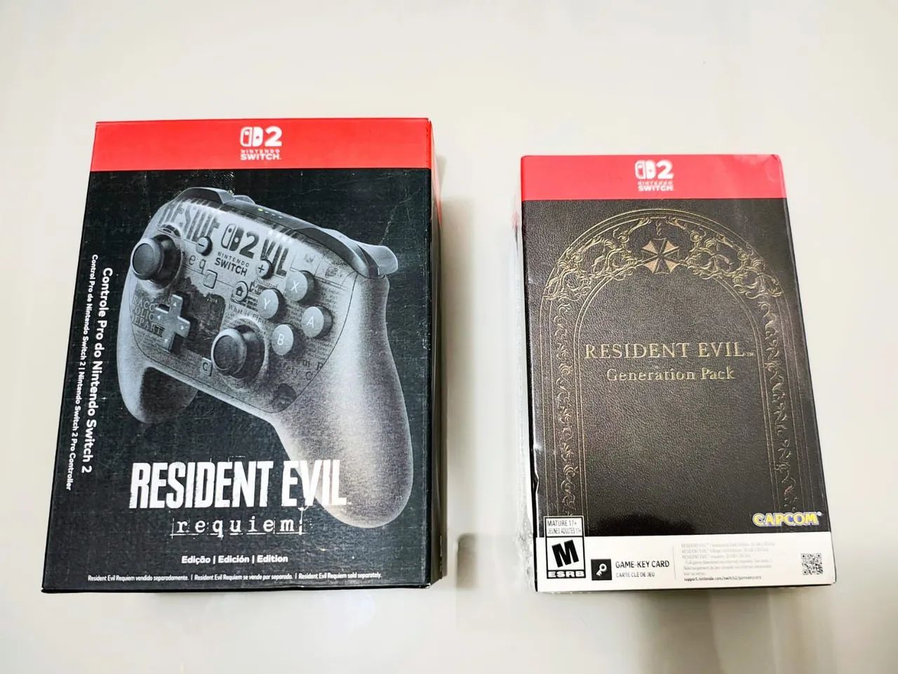 PRO CONTROLLER RESIDENT EVIL REQUIEM LACRADO SWITCH 2