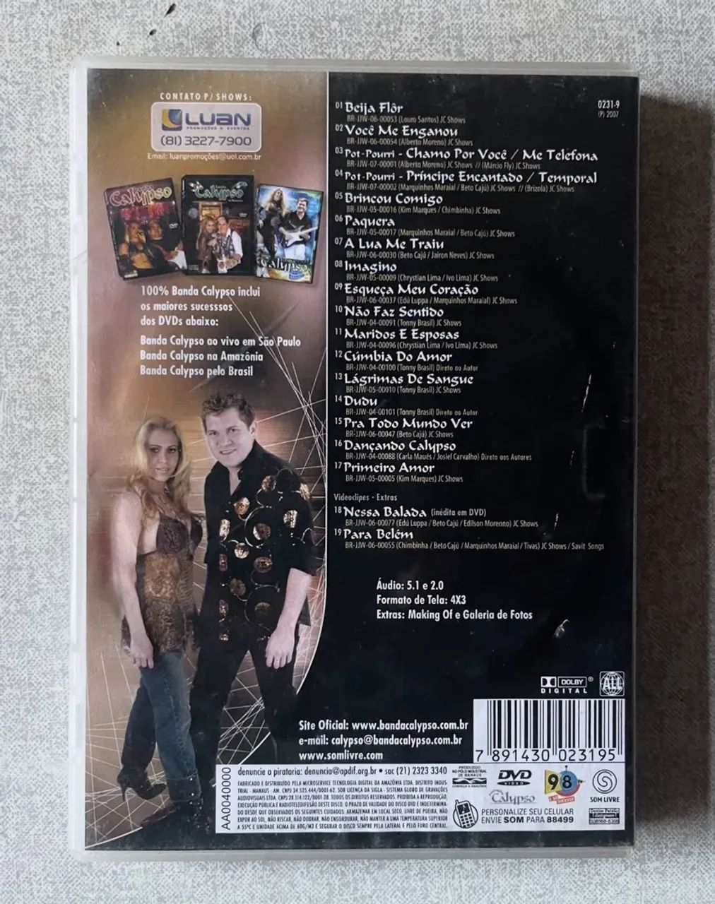 DVD Banda Calypso - Foto 2