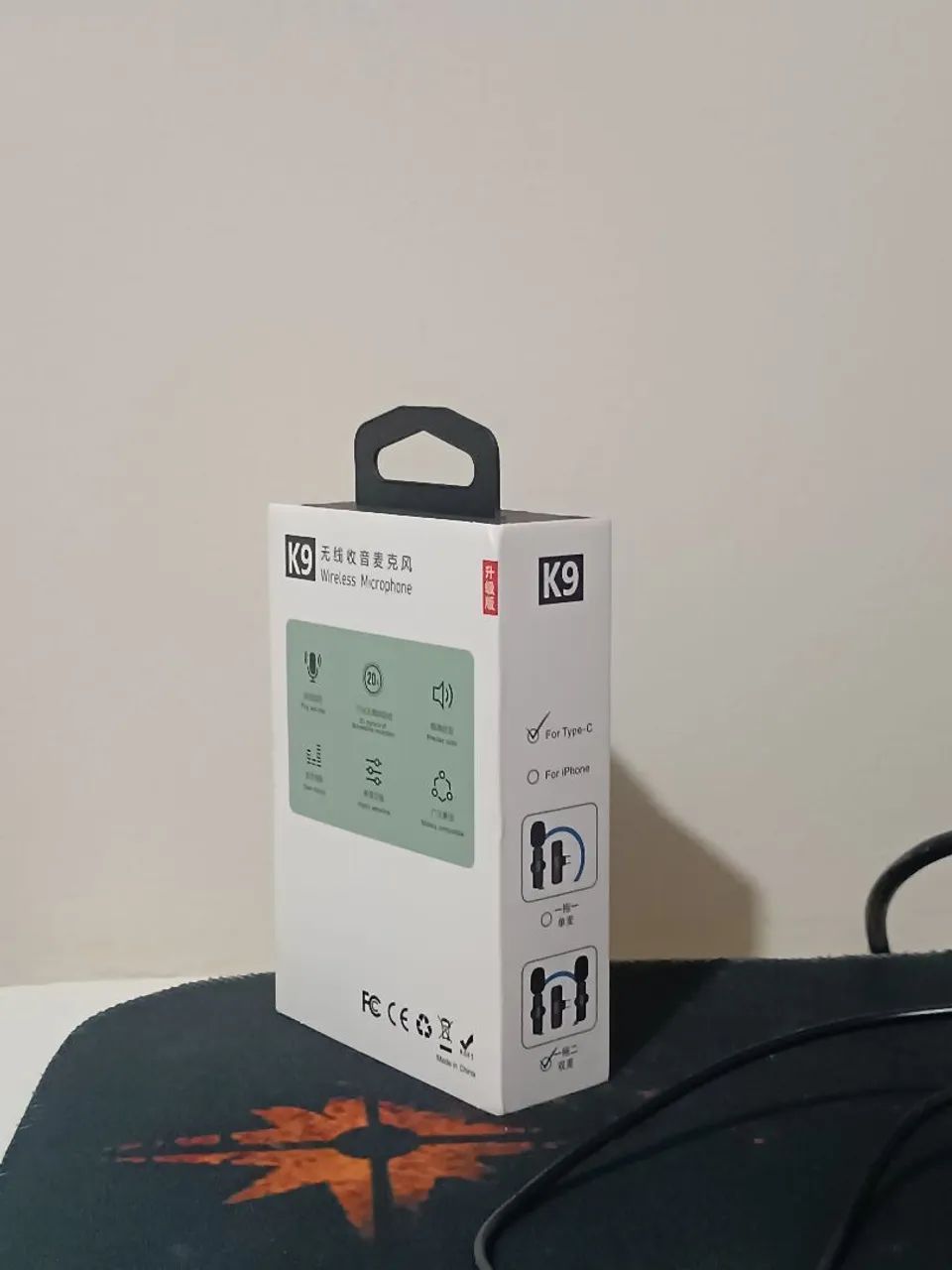 ? Microfone Sem Fio K9 Pro - Áudio Profissional para Celular ? - Foto 3