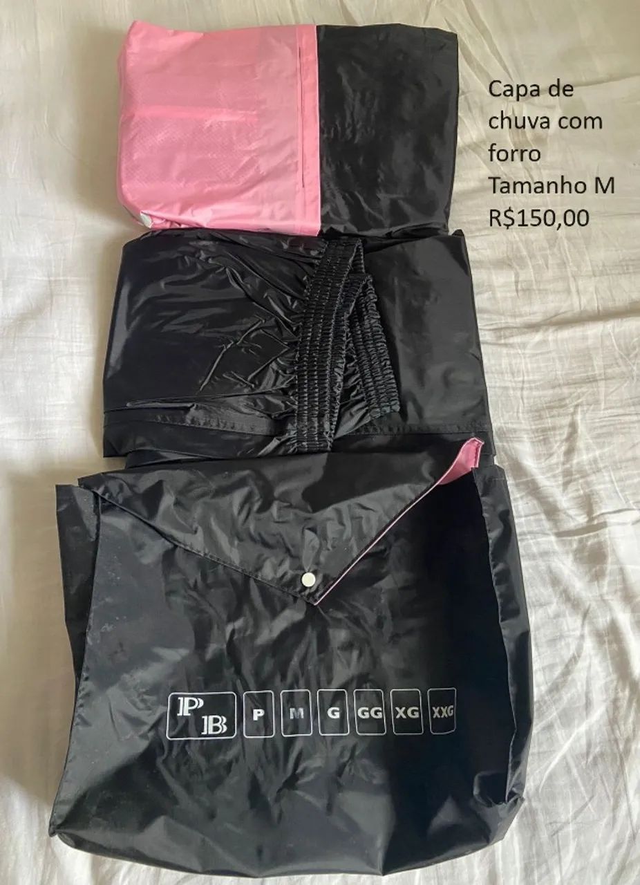 Capa de chuva para Motoqueira