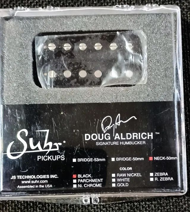 Captador Suhr Dough Aldrich Posição Braço