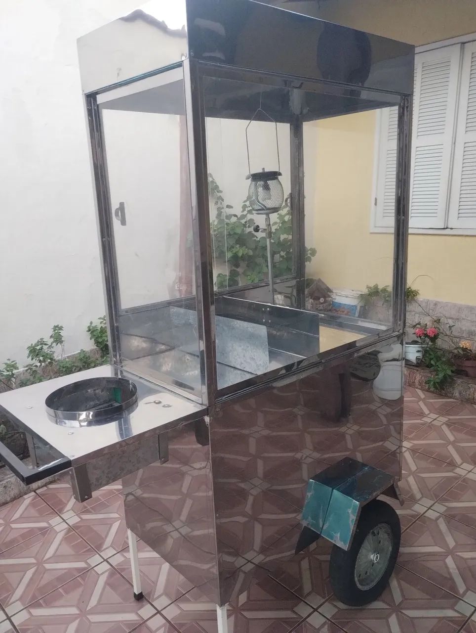 Carrinho de pipoca completo NOVO!