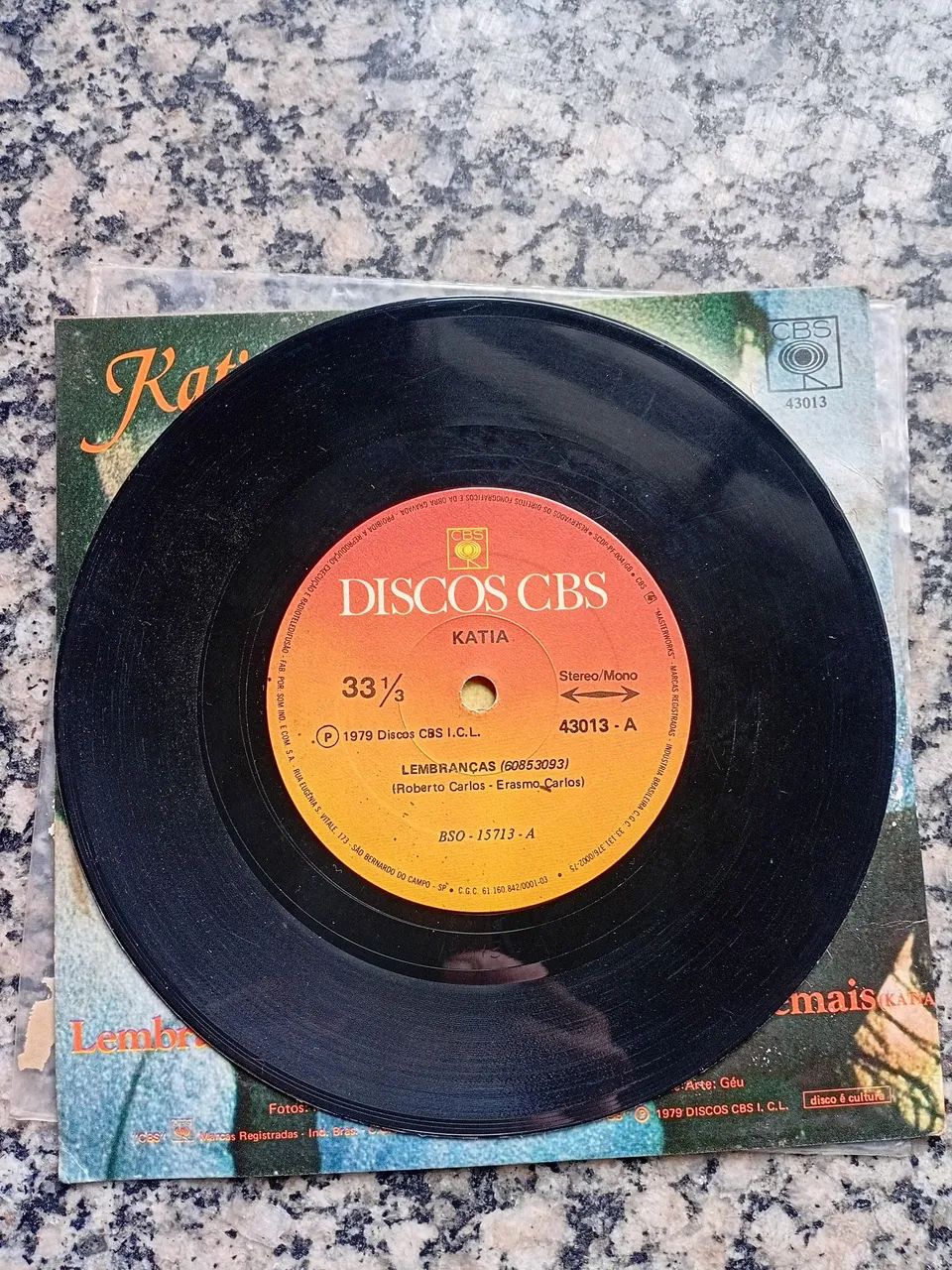 Vinil compacto Katia ano 1979 - Foto 3