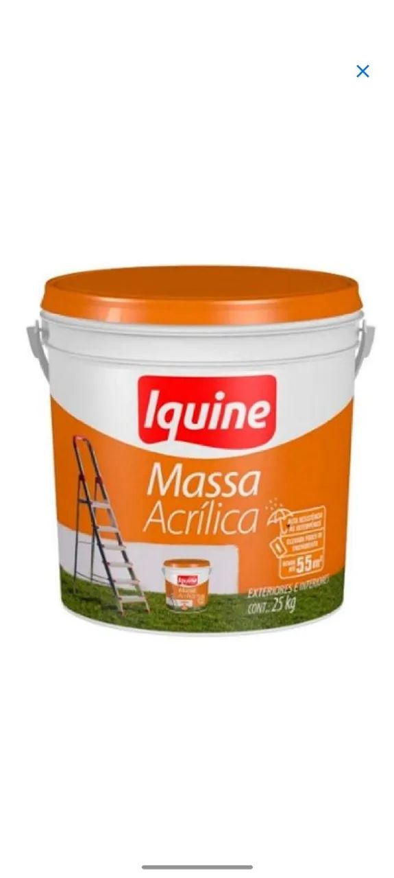 Massa acrilica 20 e 25kg