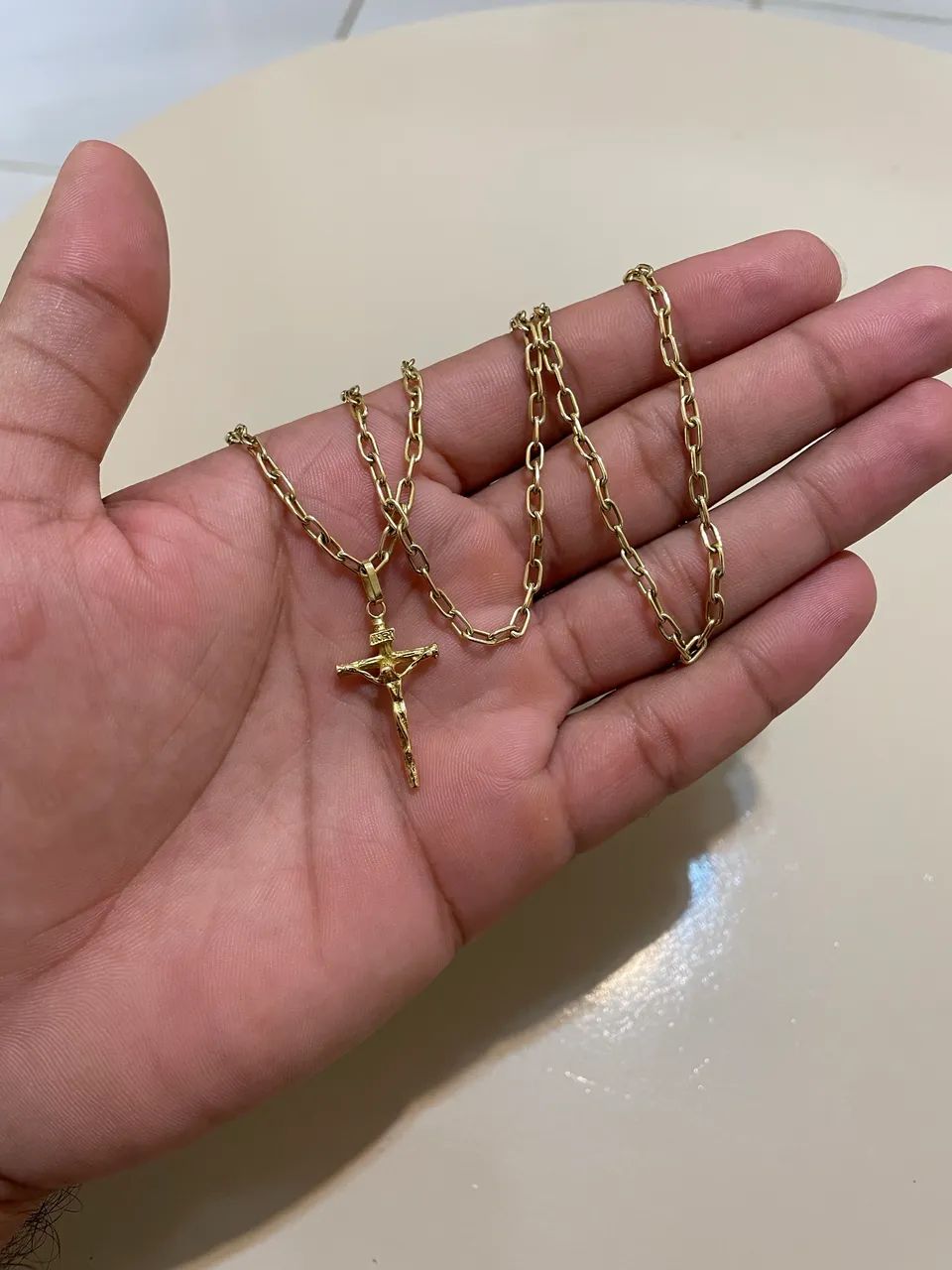 Corrente Cadeado em Ouro 18k - Foto 3