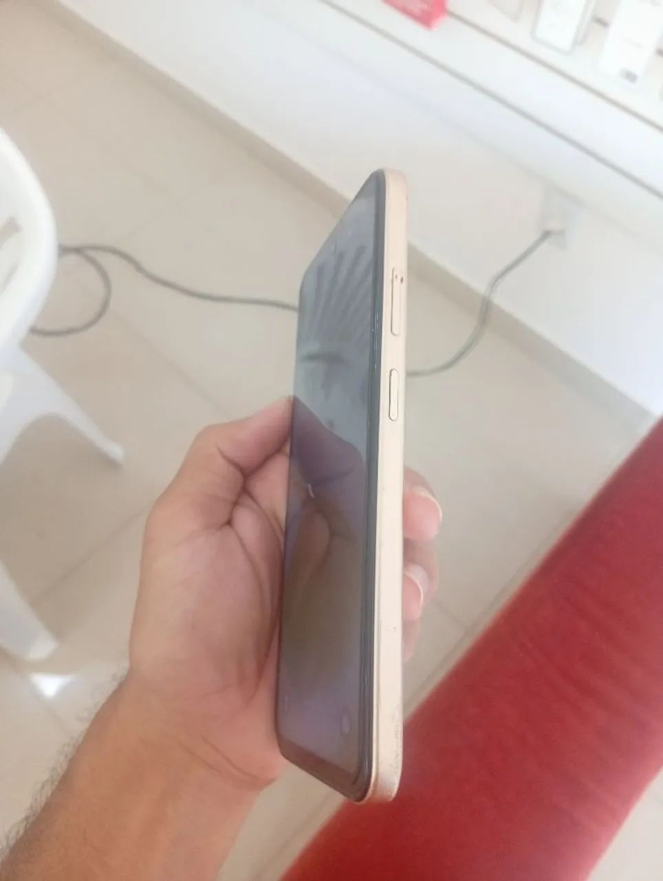 Infinix Smart 9 com carregador, fone com fio e película de vidro  - Foto 5