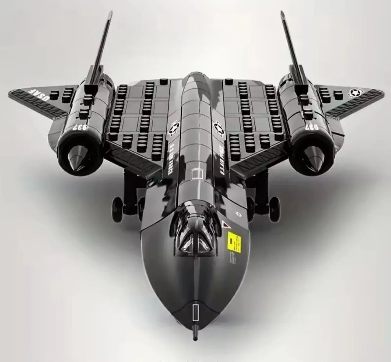 Aeronave SR-71 Blackbird 183 peças 44cm de montar  - Foto 2