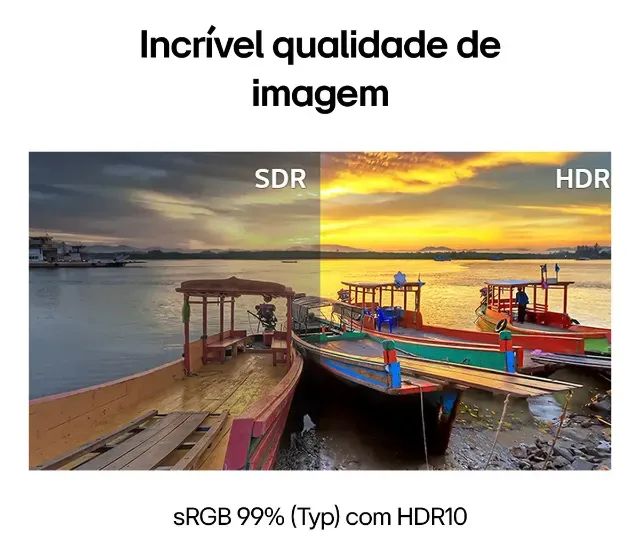 Monitor LG 29WQ600 Branco - NOVO, ORIGINAL E COM NOTA FISCAL - Foto 3