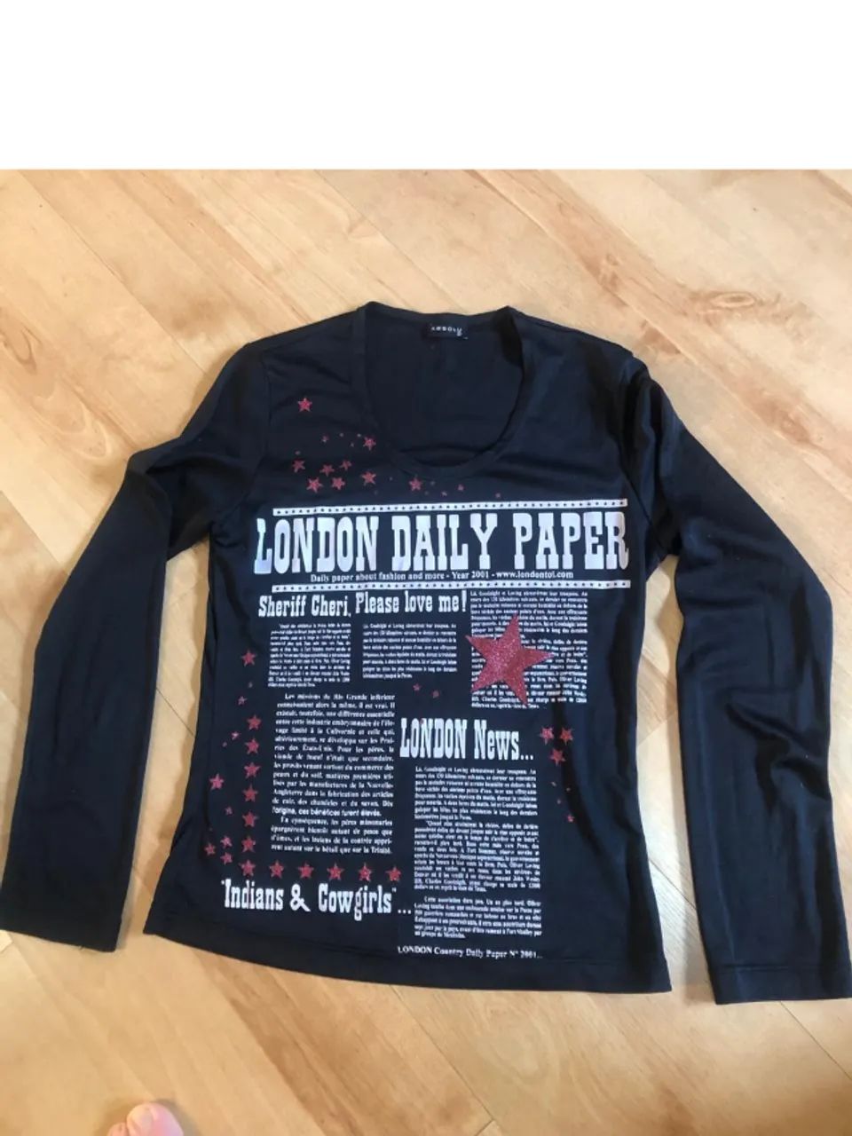 Camiseta estampada tam 10