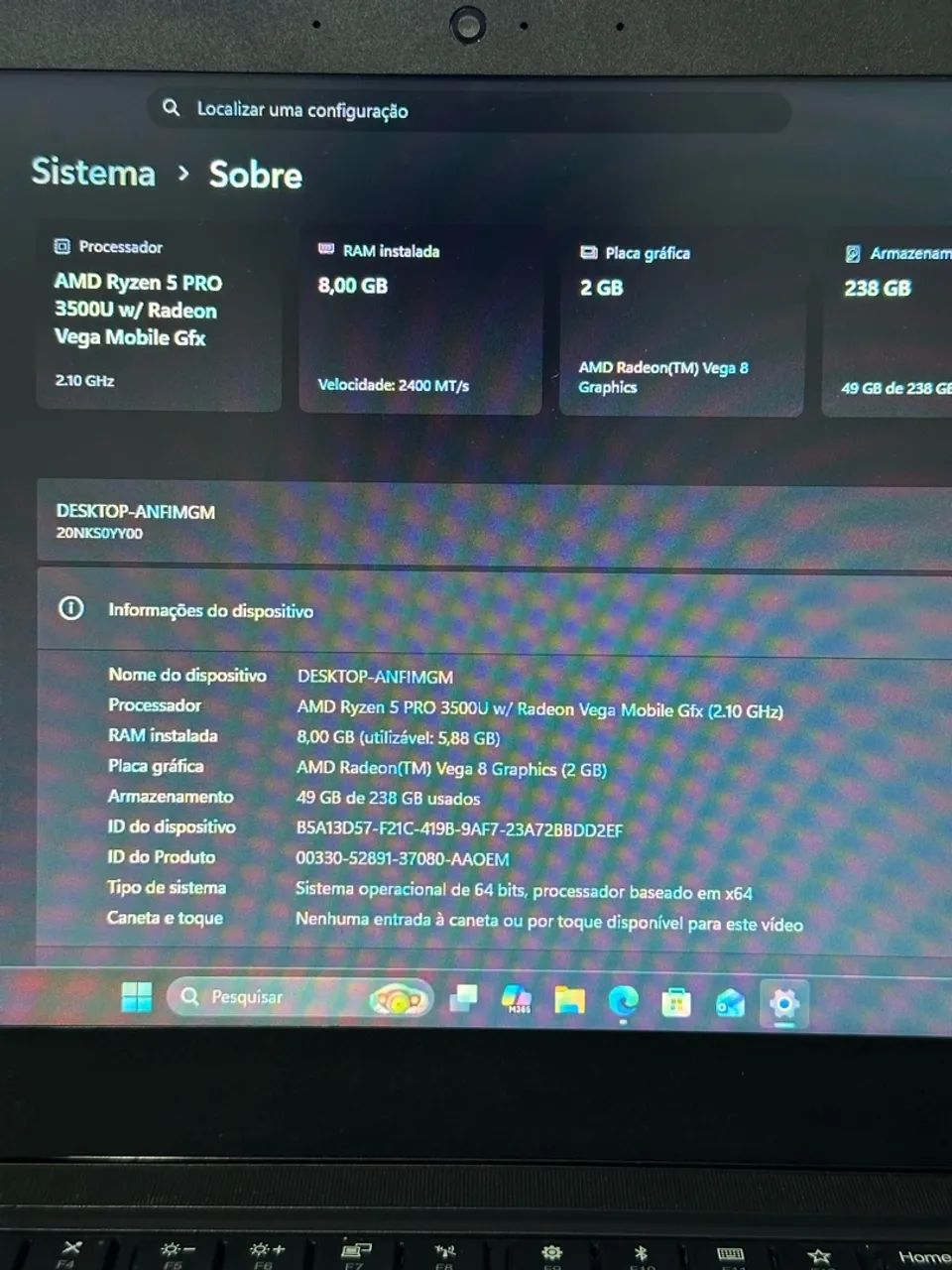 Notebook Ryzen Pro ThinkPad T495  - Foto 3