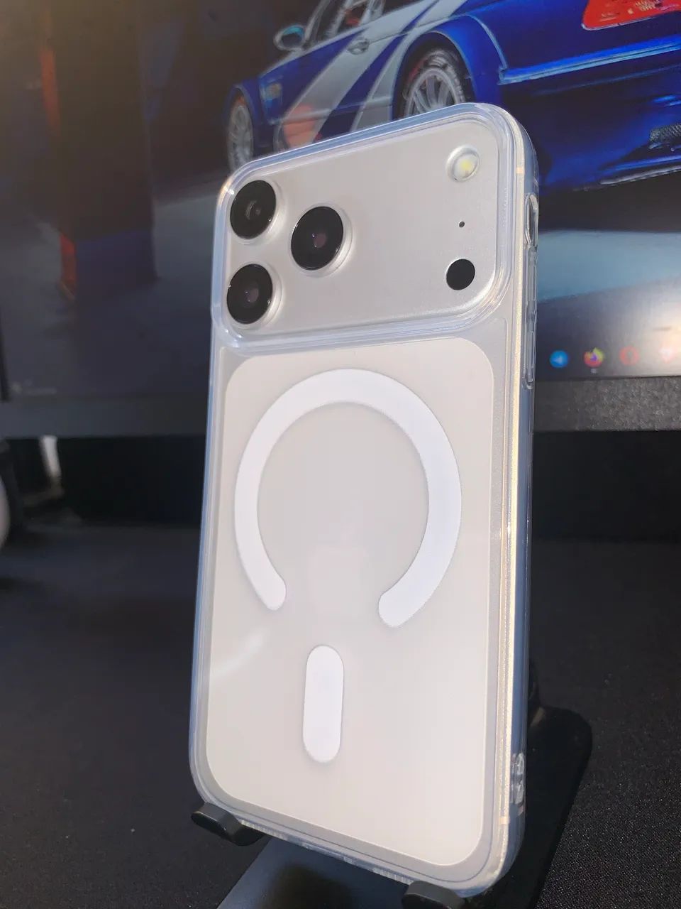 iPhone XR branco Sabor 17 pro 64gb - Foto 5