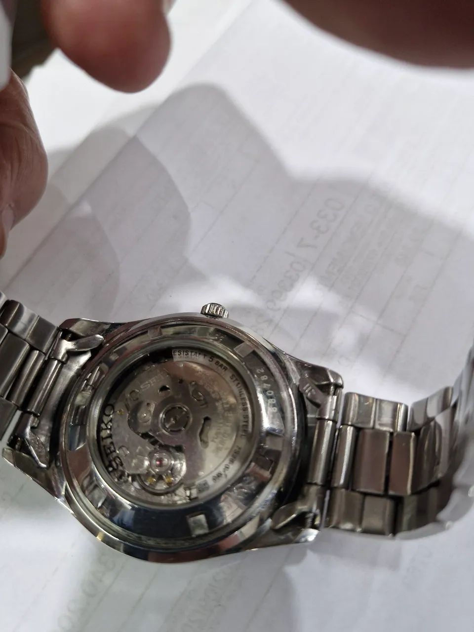 Relógio Seiko Automático  caixa 43 mm. - Foto 5