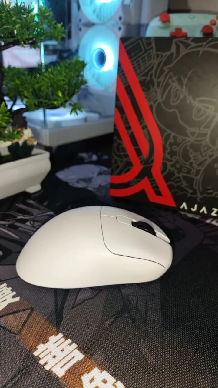 Mouse Ajazz AJ179 Pro com Dock de Carregamento - 8K - Paw 3395 - 26000 dpi - Entregamos - Foto 2